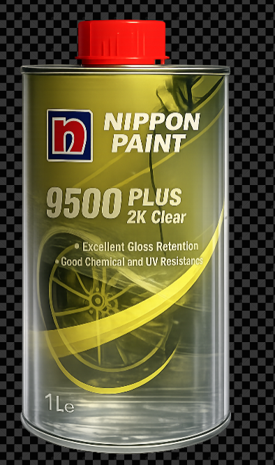 Nippon Paint NAX 9500 Plus 2K Clear Coat 1 Litre