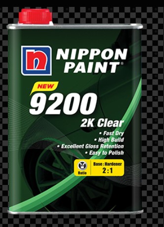 Nippon Paint NAX 9200 2K Clear Coat 1 Litre